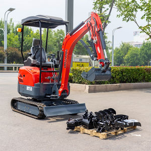 Mini-excavatrice de 3,5 tonnes 4 tonnes avec moteur, boîte de vitesses, pompe, chenilles, neuve, garantie 1 an, haute efficacité - Product Image 3