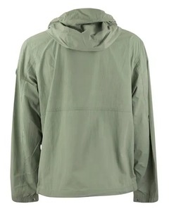 Venta al por mayor de tela de lona para hombre High Street chaqueta de invierno al aire libre impermeable cortavientos con capucha elegante ligero cálido - Product Image 6