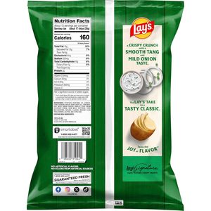 เลย์ มันฝรั่งทอดกรอบ รสซาวครีมและหัวหอม ขนาด 12.5 ออนซ์ - Product Image 6
