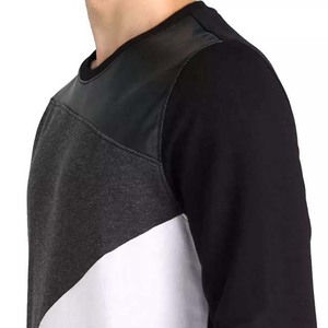 เสื้อสเวตเตอร์คอกลมของผู้ชายเสื้อสเวตเตอร์แบบเข้ารูปคอกลมดีไซน์ใหม่ล่าสุดสี2025 - Product Image 4