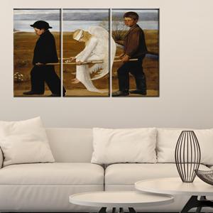 Obra de arte impresa en lienzo - El ángel herido de Hugo Simberg, 3P: Gallery Wrapped - Product Image 1