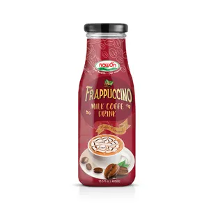 Coffee Beans NAWON FRAPPUCCINO CARAMEL FLAVOR PREMIUM QUALITY OEM ODM Wholesale Price Beverage Manufacturer FREE SAMPLE 405ML