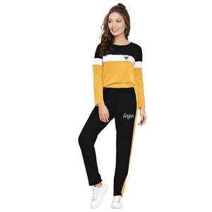 Survêtements pour femmes Ensemble de 2 pièces Combinaisons de jogging pour femmes Vente en gros de pantalons de sport en polaire d'hiver Ensemble de deux pièces Survêtements pour femmes - Product Image 1