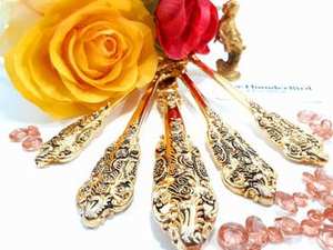 Cuchara de boda de acero inoxidable con mango marrón pulido con espejo perfecto para hostelería y comedor de restaurante hecho en La India - Product Image 6