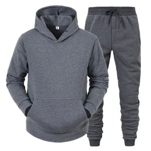 Personnalisé 100% coton hommes pull surdimensionné en relief pantalons de survêtement et sweats à capuche ensemble unisexe hommes survêtement hommes sweats à capuche ensemble - Product Image 5
