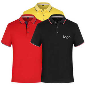 Precio bajo Ropa con logotipo personalizado Manga corta Personalizada Transpirable Tallas grandes Hombres Polos Calidad Hombres Polos de algodón - Product Image 1