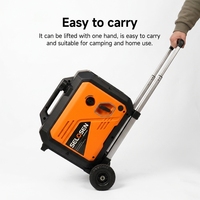 Générateur Inverter Portable Bi-carburant 3kW/3.2kW/3.5kW/3.6kW Essence/GPL, Fonctionnement Silencieux, Capable de Fonctionnement en Parallèle