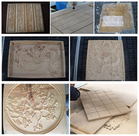 APEX Routeur CNC 3D à 6 têtes, 4 axes, avec servomoteur 3kW à refroidissement par eau, pour le travail du bois (cylindrique, plat, sculpture Bouddha), et la fabrication de pieds de table