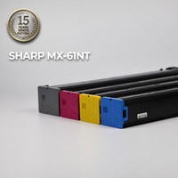 Toner compatible MX-61NT MX-61CT pour photocopieur Sharp MX-M3050 3070 3550 3570 4050 5050