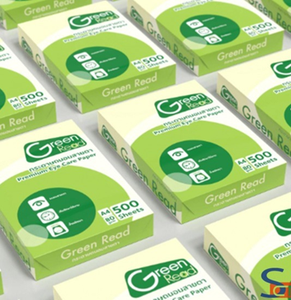 80gsm thân thiện vớ<span class=keywords><strong>i</strong></span> mô<span class=keywords><strong>i</strong></span> màu xanh lá cây A4 bản sao giấy 80g Trọng lượng màu xanh lá cây tập trung vào tính bền vững - Product Image 5