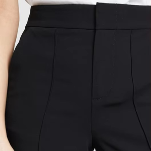 2025, pantalones de moda personalizados para mujer, Pantalones rectos largos de cintura alta, traje negro, pantalones de pierna ancha para mujer, pantalones Cargo para mujer - Product Image 3