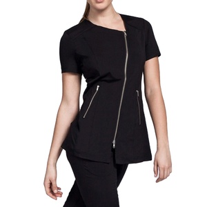 2025 promotionnel travail porter uniforme ensemble dame esthéticienne travail porter uniforme ensemble tunique uniformes pour Hôtel Salon - Product Image 1