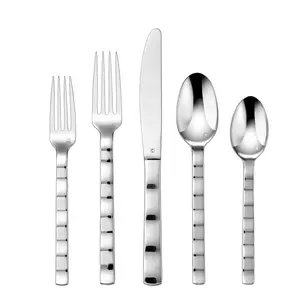 Super Quality Products Metal Cutlery Buy Online at Best Prices in India Silver Finishing Dining Table Flatware Set for Dinner