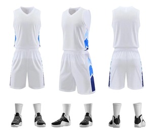 Vente en gros personnalisé rouge bleu maillot de football respirant football formation gilet costumes Offre Spéciale qualité originale - Product Image 5