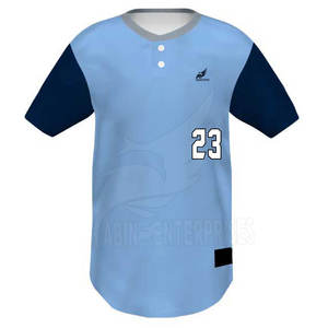 Camiseta de Béisbol Personalizada para Hombre, MOQ Bajo, Nueva, Ligera, Cómoda, Transpirable, Duradera, de Alta Calidad - Product Image 4