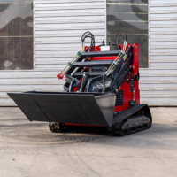 Hydraulischer Frontlader Kleiner Mini-Kompaktlader für Bau und Landwirtschaft HT430