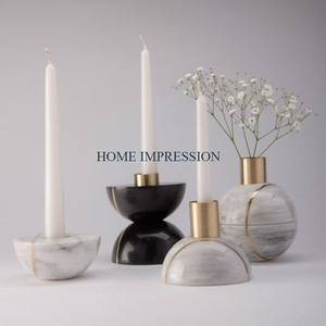 Solid Marble Luxurious Designing Decorating <b>Candle</b> <b>Holder</b> Classic Top Quality Hotels and Events Flooring Table Top <b>Candle</b> <b>Holder</b> - Product Image 6