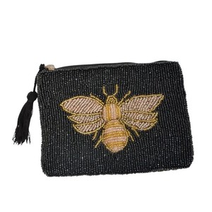 Porte-monnaie avec perles de rocaille brodées pour femmes et filles, dernière conception de pochette à main avec couleur personnalisée - Product Image 1
