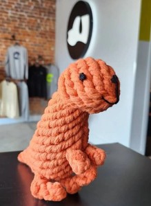 Jouet à mâcher T-Rex avec corde de dinosaure - Product Image 2