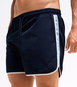 New Arrival Solid Eco-Friendly <b>Knee</b> <b>Length</b> Beach Custom Logo High Quality Wholesale <b>Men's</b> Sports <b>Shorts</b> Breathable Casual - Product Image 2