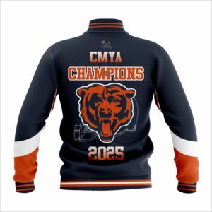 Veste universitaire vintage pour homme, sur mesure, sublimée, réversible, pour les sports d'hiver, les équipes scolaires, uniformes, mode, devant - Product Image 2