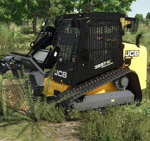 รถตักล้อยาง JCB Forestmaster รุ่นใหม่ พร้อมอุปกรณ์ตัดไม้ บดตอไม้ คีบกิ่งไม้ สำหรับงานเคลียร์พื้นที่ งานฟาร์ม ใช้เครื่องยนต์ดีเซล แบบตีนตะขาบ คุณภาพสูง - Product Image 1
