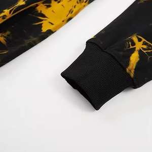 Sweat-shirts tie-dye lourds à logo personnalisé, nouveaux arrivages, basiques en coton mélangé, pull vintage tie-dye pour hommes - Product Image 6