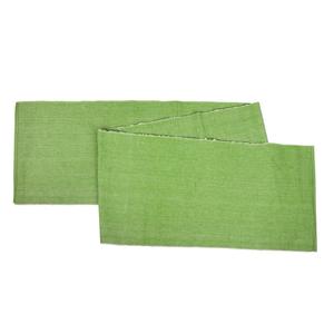 Mantel Individual y corredor de mesa de costilla de algodón 100%, manteles individuales de lino con patrón cuadrado sólido moderno de lujo para el hogar, hoteles, bodas - Product Image 1