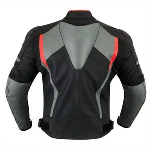 Chaquetas de motocicleta de poliéster Chaqueta de carreras de cuero de motocicleta hecha a medida - Product Image 6