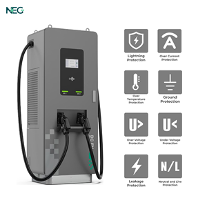 Neg Power DC ชาร์จเร็ว EV 7นิ้วหน้าจอสัมผัส ocpp สถานีชาร์จไฟฟ้าติดตั้งบนพื้นสภาพใหม่ - Product Image 5
