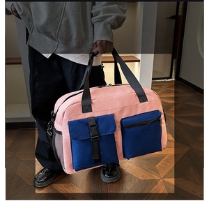 Bolsas de entrenamiento al aire libre Mujeres Hombres Gimnasio Fitness Bolsas de viaje Impermeable Casual Deportes Bolsa de lona - Product Image 3