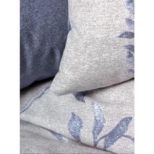 Ensemble de housse de couette simple bleu marine Nitsa modèle de boîte en coton gratuit - Product Image 2