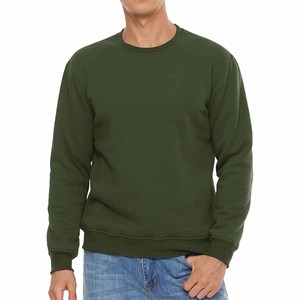 Sudadera de cuello redondo de lana para hombre, sudaderas con capucha y sudaderas informales gruesas cálidas para invierno - Product Image 1