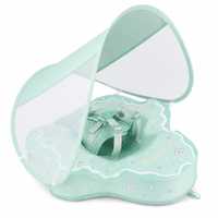 Flotteur de bain pour bébé non gonflable avec auvent amovible et siège réglable K7903Pro