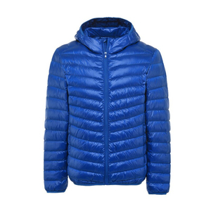 Custom Eco-Friendly Lightweight Puffer <b>Jacket</b> Hood Zip Closure Warm Insulated <b>Quilted</b> Design Water Resistant Winter <b>Pattern</b> - Product Image 5