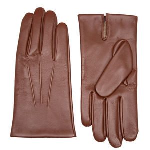 Guantes de Pantalla Táctil de Cuero Suave de Alta Calidad Personalizados para Hombre, Transpirables, Protección para las Manos en Invierno para Exteriores - Product Image 1