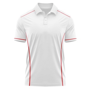Camisa Casual para Hombre, Manga Corta, Tela de Jersey de Algodón, Secado Rápido, Diseño Sólido, Corte Entallado, Ecológica, Polo para Hombre - Product Image 3