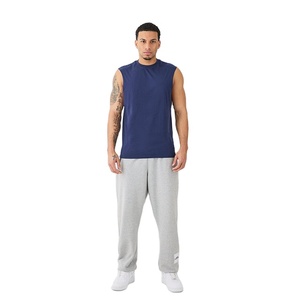 Camiseta Deportiva sin Mangas para Hombre, Diseño Simple, Personalizada, Ligera, Ajustada, 140g, Transpirable, de Secado Rápido, 100% Poliéster - Product Image 6