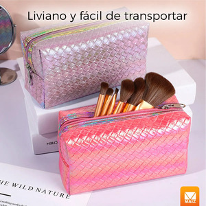 Borsa Cosmetica Rettangolare, Astuccio e Organizer - Morbida, Alla Moda, Colori Assortiti - Product Image 5