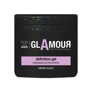 Ensemble de gel coiffant professionnel Glamour, tenue forte, volume et fini brillant pour tous types de cheveux, utilisation unisexe pour adultes - Product Image 2