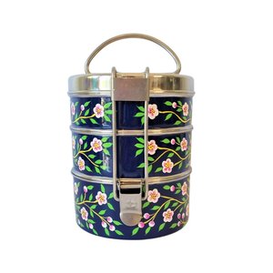 Hot Selling 4-Layer Stainless Steel Stackable <b>Tiffin</b> Bento Lunch <b>Box</b> Stainres Steel Food Storage Container for School - Product Image 1