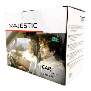 Autoradio Majestic DAB 900 1 DIN, compatible DAB+ et smartphone, USB, SD, AUX, 45W, 4x sans lecteur CD, noir - Product Image 2