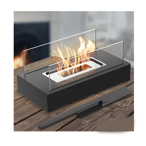 Caminetto a <span class=keywords><strong>Bioetanolo</strong></span> Portatile Senza Fumo, Moderno, da Tavolo, in Metallo, per Esterni - Product Image 4