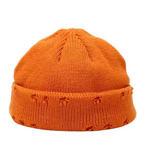 High Quality Steady Wool Blend Winter Unisex Streetwear Breathable <b>Waterproof</b> Adjustable Wholesale Customizable <b>Beanie</b> Hats - Product Image 1