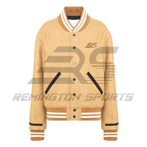 Venta al por mayor en blanco Varsity chaquetas nueva moda invierno Varsity chaqueta personalizada hombres Letterman chaqueta - Product Image 1