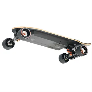 Small skateboard for commuting carving cruising more agility 8400mah long range electric longboard