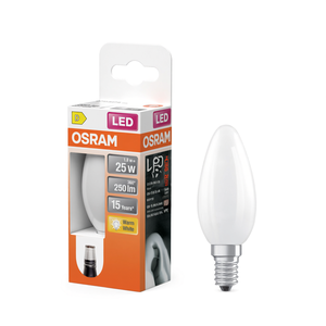 สำหรับหลอดไฟ LED OSRAM OSR รุ่น Candle Light กำลังไฟสูงสุด 1.8 วัตต์ 250LM Bl-6 VPE - Product Image 2