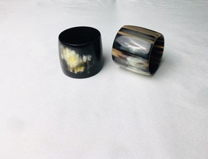 Sofisticados servilleteros de cuerno hechos a mano para elegantes mesas de fiesta y hogar de Estilo Vintage para decoración de restaurante - Product Image 5