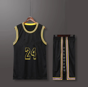 Kit de sport pour hommes American JAMES Fans Basketball Jerseys Bsci Summer Men and kids game team uniforme training Vest and shorts - Product Image 2