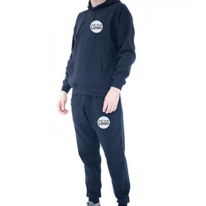 Ensembles de survêtements d'hiver pour hommes, imprimés et unis, en deux pièces - Product Image 3
